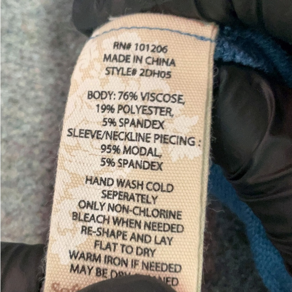 SOFT SURROUNDINGS BLUE CARDIGAN - Picture 7 of 8